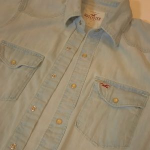 Hollister Jean Longsleeve Denim Shirt